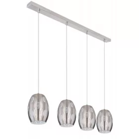   Globo NARRI 24006-4H függeszték kristály dekorral, 4x40W E27