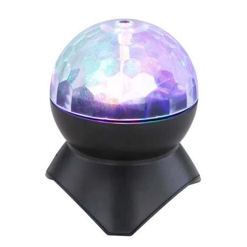 Globo VELI 28051 hangszórós asztali disco gömb USB csatlakozóval, 3W RGB LED