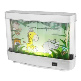   Globo ABAI 28962 akvárium dekor lámpa vadon élő állatokkal, 2W LED, 3000K, 170 lm