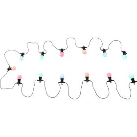   Globo Nirvana 3401 színes kültéri fényfüzér, 20x0,54W LED