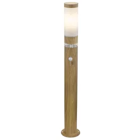   Globo JAICY 34072S mozgásérzékelős kültéri állólámpa, 1x15W E27 + 1,2W LED, 3000K, 70 lm, IP44