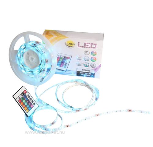 Globo LED Band 38990 RGB LED szalag távirányítóval, 5 méter