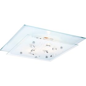 Globo Jasmina 40408-2 üveg mennyezetlámpa, 2x40W