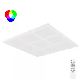   Globo SAHIDA 41361-45RGB távirányítós mennyezetlámpa, 45W LED, 3000-6500K, 1700 lm + 14W RGB LED