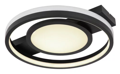 Globo GISELL 41393-40 távirányítós mennyezetlámpa, 40W+5W LED, 3000-6500K+RGB, 120-1200 lm