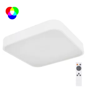 Globo LEANARA 41755-24W távirányítós mennyezetlámpa, 24W LED, 3000-6000K, 1000 lm + 4W RGB LED