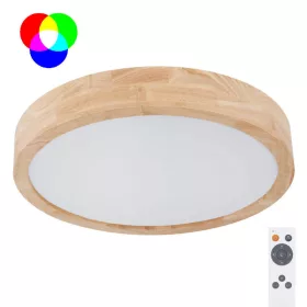 Globo LEANARA 41756-24 távirányítós mennyezetlámpa, 24W LED, 3000-6000K, 960 lm + 4W RGB LED