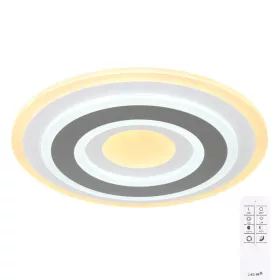   Globo SABATINO 48011-36 távirányítós mennyezetlámpa, 36W LED, 2700K-6000K, 153-2280 lm