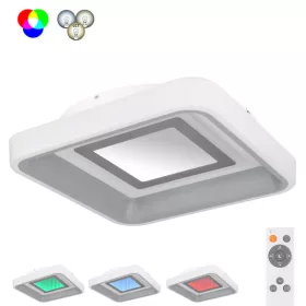 Globo ULLY 48026SH Smart Home mennyezetlámpa, 24W LED, 2700-6000K, 1200 lm + RGB LED