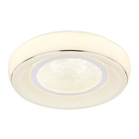   Globo MICKEY 483110-18 távirányítós mennyezetlámpa, 18W LED, 3000-4500-6000K, 130-1300 lm