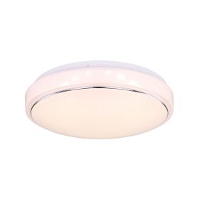   Globo KALLE 48408-18 kristályeffektes mennyezeti lámpa, 18W LED, 3000K, 1440 lm