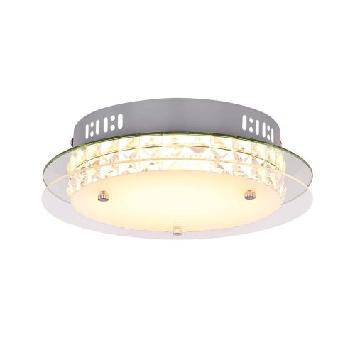 Globo MATARO 49344-18R mennyezeti lámpa, K5 kristállyal, 18W LED, 3000K, 1150 lm