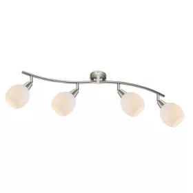   Globo Elliott 54351-4 spotlámpa, 4x3W E14 LED, 3000K, 4x160 lm