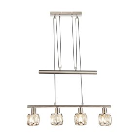 Globo KRIS 54356-4Z függeszték, 4x40W E14