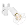 Globo XARA I 54802WK csíptetős spotlámpa, 1xE14