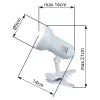 Globo Basic 5496 csíptetős spotlámpa, 1x60W R63