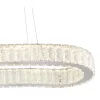 Globo MUCKY 67162-58 távirányítós függeszték K5 kristály dekorral, 58W LED, 2700-6000K, 497-3566 lm