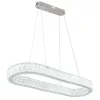 Globo MUCKY 67162-58 távirányítós függeszték K5 kristály dekorral, 58W LED, 2700-6000K, 497-3566 lm
