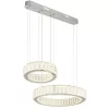 Globo MUCKY 67162-80 távirányítós függeszték K5 kristály dekorral, 80W LED, 2700-6000K, 563-4405 lm