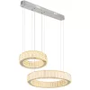 Globo MUCKY 67162-80 távirányítós függeszték K5 kristály dekorral, 80W LED, 2700-6000K, 563-4405 lm
