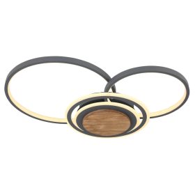   Globo NIRRA 67256-40 mennyezetlámpa, 40W LED, 3000K, 1500 lm