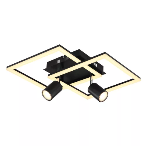 Globo DANNY 67308-36 mennyezeti lámpa, 36W LED, 3000K, 2600 lm + 2x max.35W GU10