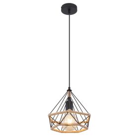 Globo ULLEU 69029H2 függeszték kenderkötéllel, 1x40W E27