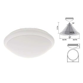   Kanlux Daba LED SMD DL-170 mozgásérzékelős lámpa, 17W LED
