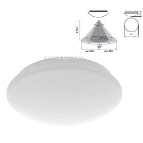   Kanlux Daba LED SMD DL-10O mozgásérzékelős lámpa, 10W LED