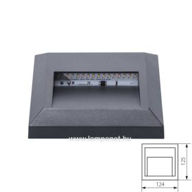   Kanlux Croto LED-GR-L 1,1W fali/lépcsővilágító lámpa, 6500K