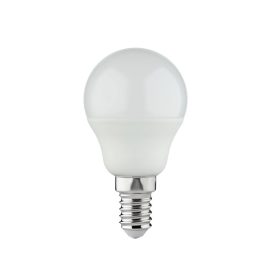 Kanlux Bilo 4,9W E14-WW LED kisgömb, 3000K, 470 lm, 360°