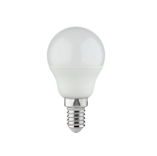 Kanlux Bilo 4,9W E14-WW LED kisgömb, 3000K, 470 lm, 360°