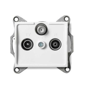   MOWION LOGI 02-1340-002-FEH, antenna csatlakozó TV/R/SAT aljzat, átmenő