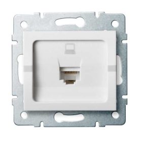   MOWION LOGI 02-1400-002-FEH, adatcsatlakozó aljzat (RJ45 Cat 6 Jack)