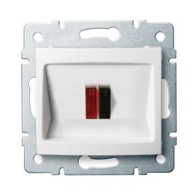   MOWION LOGI 02-1450-002-FEH, hangszóró csatlakozó aljzat (2 kivezetéssel)