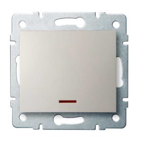   MOWION LOGI 02-1110-103-KR, jelzőfényes egypólusú kapcsoló