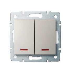 MOWION LOGI 02-1120-103-KR, jelzőfényes csillárkapcsoló