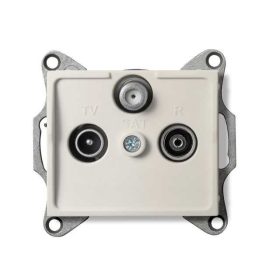   MOWION LOGI 02-1350-003-KR, antenna csatlakozó TV/R/SAT aljzat, végzáró