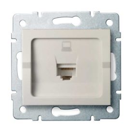   MOWION LOGI 02-1400-003-KR, adatcsatlakozó aljzat (RJ45 Cat 6 Jack)