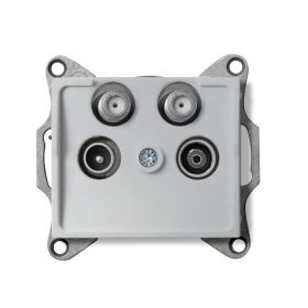   MOWION LOGI 02-1590-043-EZ, antenna csatlakozó TV/R/SAT/SAT aljzat, végzáró