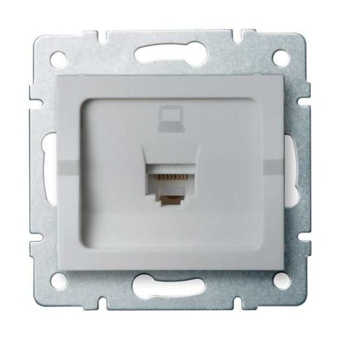 MOWION LOGI 02-1400-043-EZ, adatcsatlakozó aljzat (RJ45 Cat 6 Jack)
