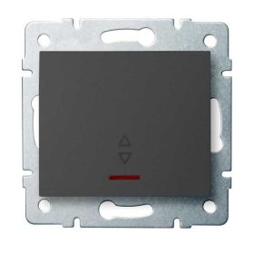   MOWION LOGI 02-1140-141-GR, jelzőfényes alternatív kapcsoló