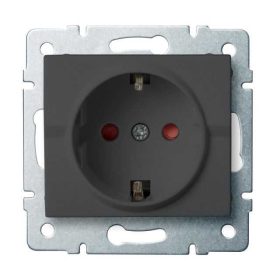   MOWION LOGI 02-1240-141-GR, Schuko földelt dugalj gyermekvédelemmel