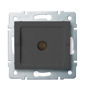   MOWION LOGI 02-1300-041-GR, antenna csatlakozó TV aljzat, végzáró