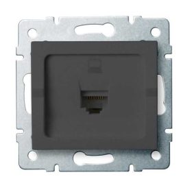   MOWION LOGI 02-1390-041-GR, adatcsatlakozó aljzat (RJ45 Cat 5e Jack)