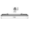 Kanlux DICHT LED 48W-NW lámpatest, 48W LED, 4000K, 4800 lm, IP65