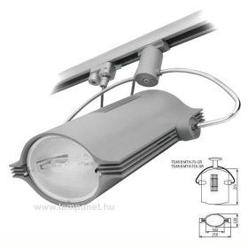   Kanlux Tear MTH-70-GR sínre szerelhető fémhalogén lámpatest, 70W