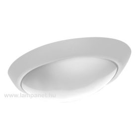 Lena Eliptic fali/mennyezeti lámpa opál burával, 1x100W E27