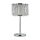 Luxera Stixx 46117 kristály asztali lámpa, 3x33W G9
