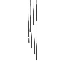 Luxera Ebony 48005 függeszték, 8x33W G9